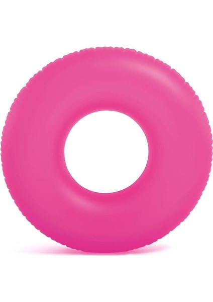 59262 Neon Pembe Renkli Simit 91 cm