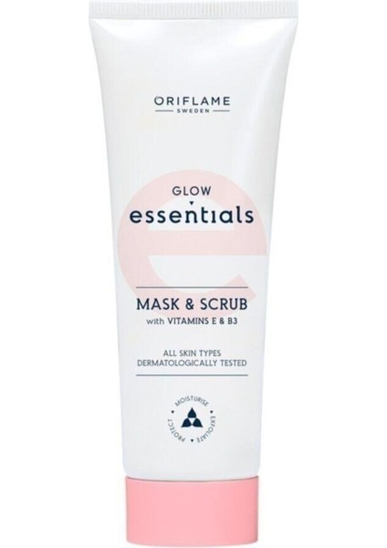 Essentials Glow Essentials E & B3 Vitaminli Maske ve Arındırıcı