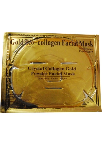 Gold Bio Yüz Maskesi - Altın ve  Maske 5 Adet