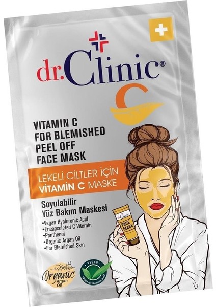 Dr. Clinic C Vitamini Soyulabilir Maske