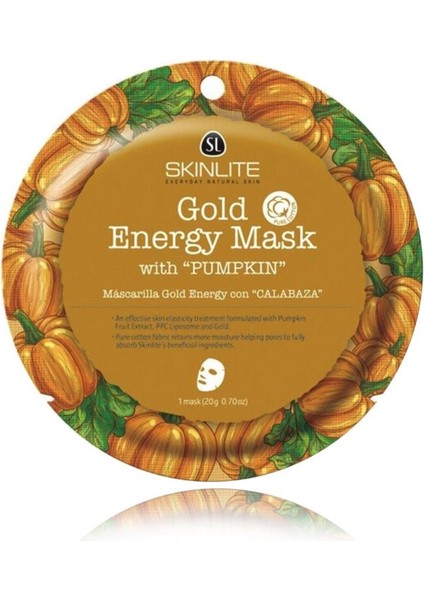 Kabaklı Altın Enerji Maske 20 gr