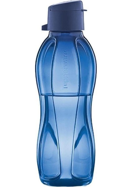 Eko Şişe Suluk 500 ml Lacivert Pratik Kapak