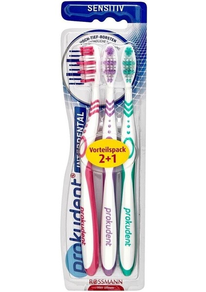 Diş Fırçası Yumuşak 3'lü