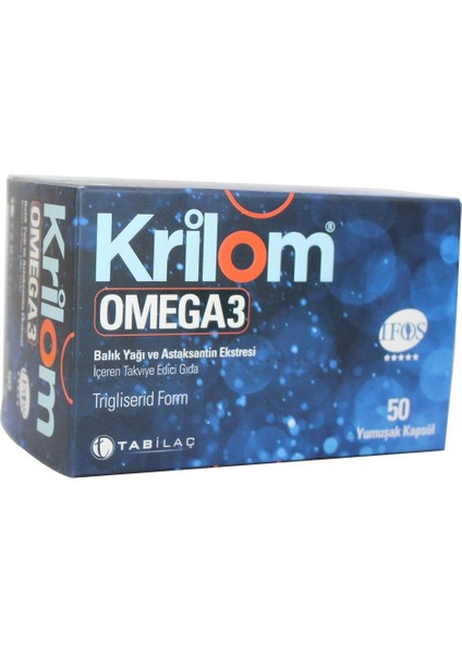 Omega 3 50 Yumuşak Kapsül