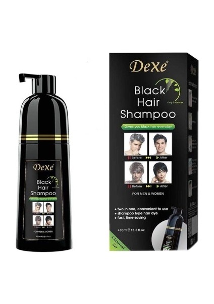 3’lü Siyah Saç Şampuanı Seti 420 ml | Ekonomik Paket, 5 Dakikada Sonuç indirimleri