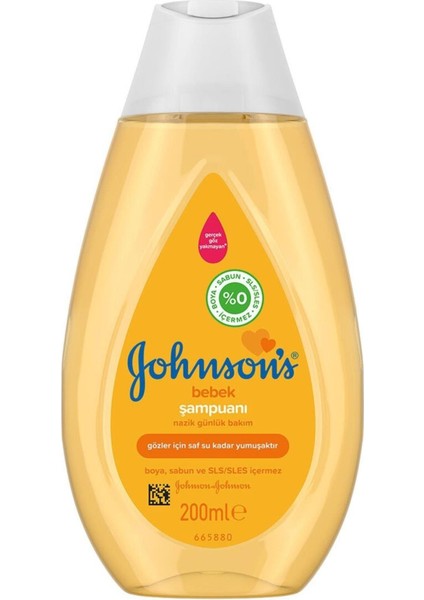 Johnsons Baby Johnson's Baby Johnson's Baby Göz Yakmayan Bebek Şampuanı 200 ml