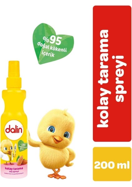 Kolay Tarama Spreyi Badem Yağlı 200 ml