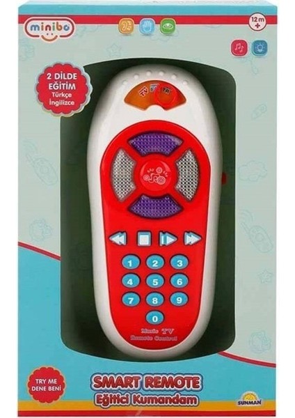 Minibo Sesli ve Işıklı Eğitici Kumandam 02154