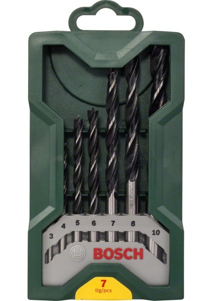 X-Line 7 Parça Mini Ahşap Matkap Ucu Set - 2607019580