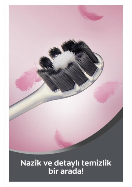 Foamsoft Siyah Diş Eti Masajı Yumuşak Diş Fırçası fiyatları