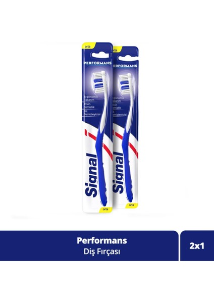 Diş Fırçası Performans 1 Adet X2