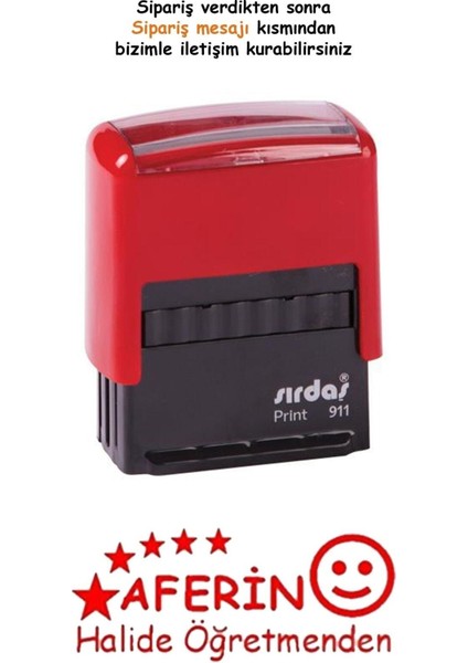 Aferin Kaşesi Özel ( 911 Model-Kırmızı Keçeli)