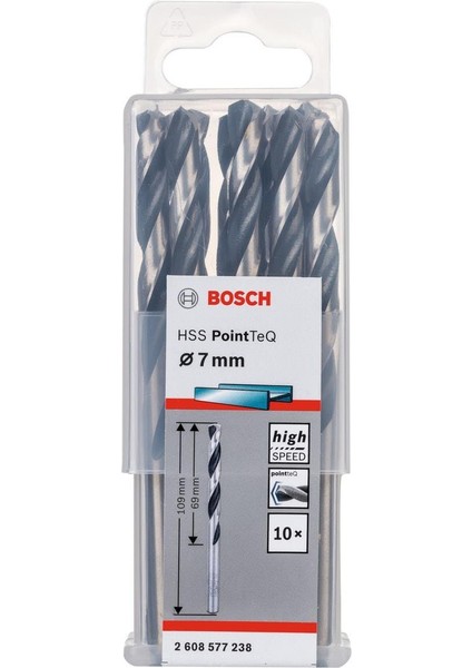 Hss-Pointteq 7,0 mm 10'lu Paket Matkap Ucu fiyatları