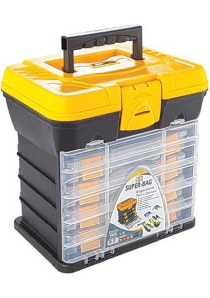 Super Bag ASR-2089 Organizerli Hobby Tabure / Takın Çantası