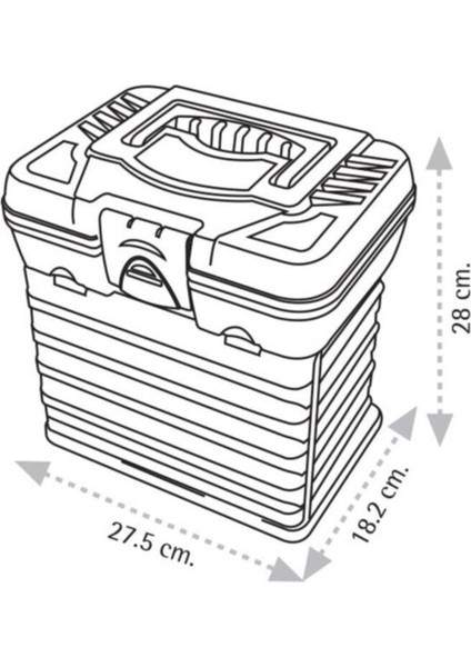 Super Bag ASR-2089 Organizerli Hobby Tabure / Takın Çantası fiyatları