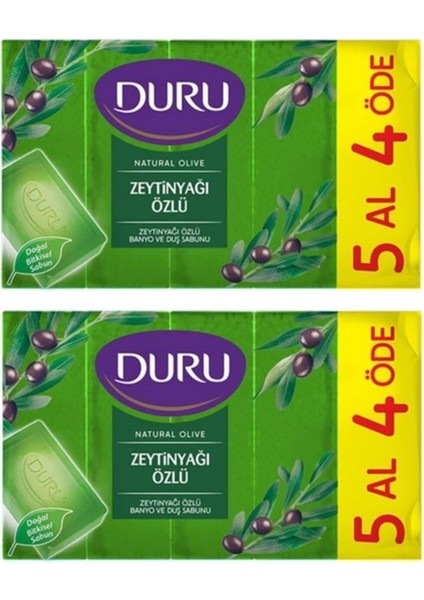 Duş Sabun Zeytin Yağı Özü 5*150 gr x 2 Paket