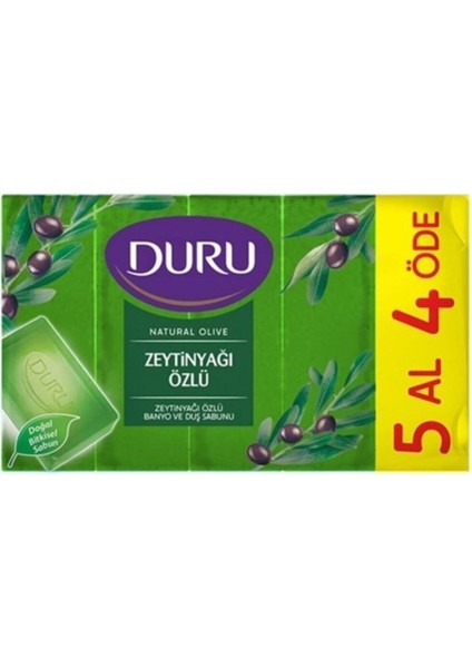 Duş Sabun Zeytin Yağı Özü 5*150 gr x 2 Paket