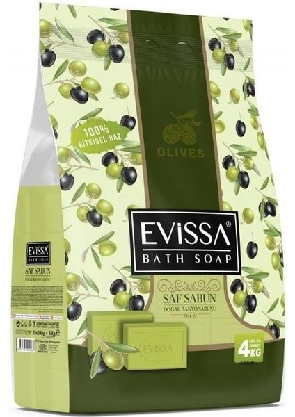 Zeytinyağlı Yeşil Doğal Sabun 4kg