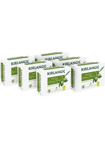 Zeytinyağlı Katı Sabun 125GR*6 Adet