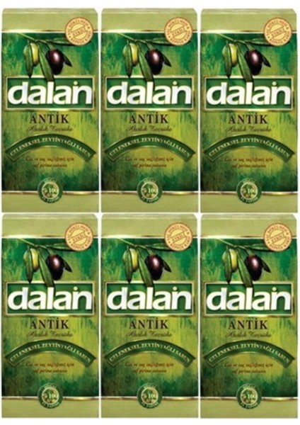 Antik Prina El Yapımı Doğal Zeytinyağlı Sabun 900 Gr. x 6 Adet