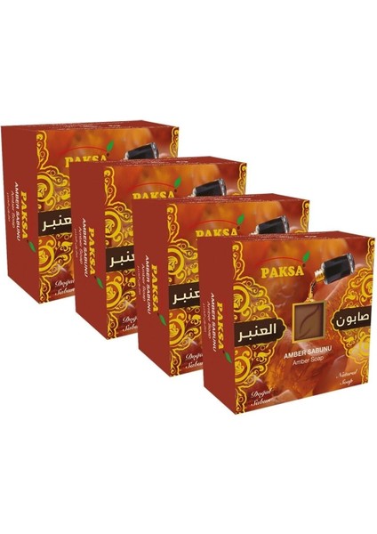Doğal Amber Sabunu (4 Adet)