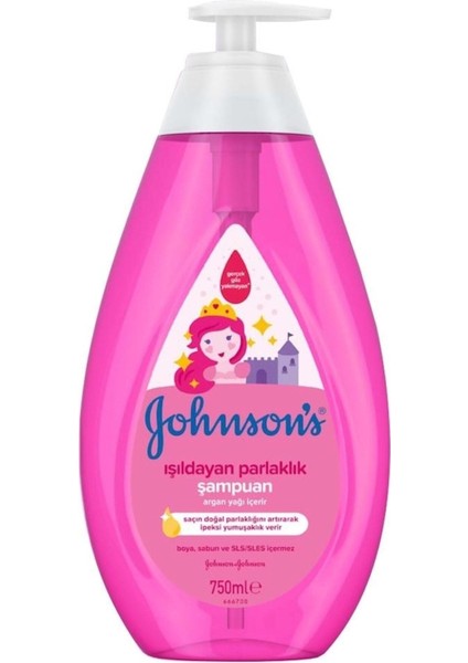 Johnsons Baby Johnson's Baby Johnsons Baby Bebek Şampuanı 750ML Işıldayan Parlaklık 6 Lı Set