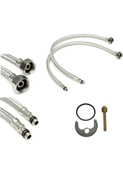 Lavabo Musluk Bataryası Sıcak Soğuk Girişli modelleri