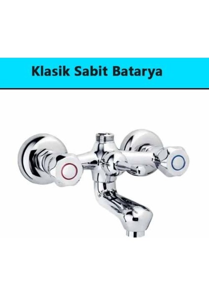 Klasik Sabit Banyo Mutfak Lavabo Batarya