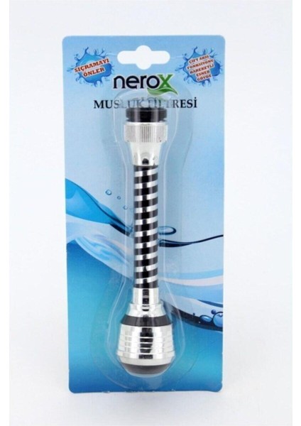 Gri Tüm Musluk Başları Ile Uyumlu Musluk Filtresi