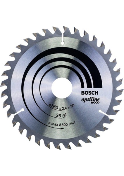 Optiline Wood Elmas Daire Testere Bıçağı Ahşap 165MM 36DIŞ