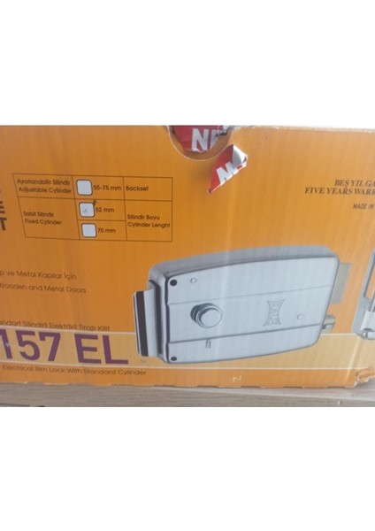157 El Kapı Otomat Kilidi Apartman Kilidi (52MM) modelleri