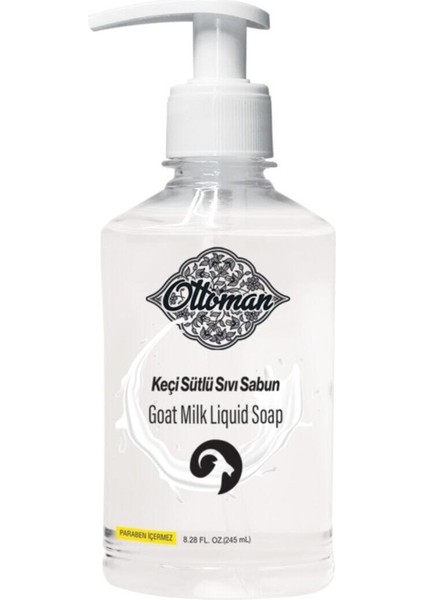 Keçi Sütlü Sıvı Sabun (240ML)