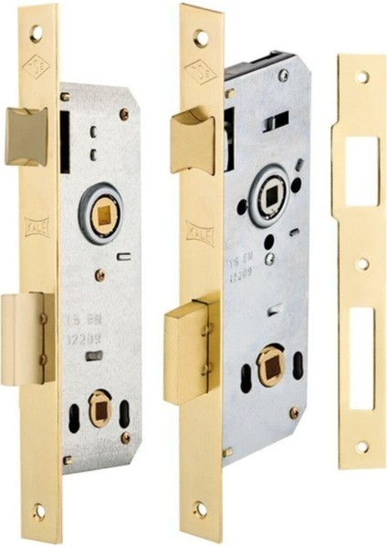 Iç Kapı Gömme Kilidi Nikel 169R Wc/banyo