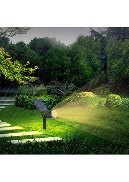7 W LED Solar Bahçe Armatürü CT-7310 Günışığı