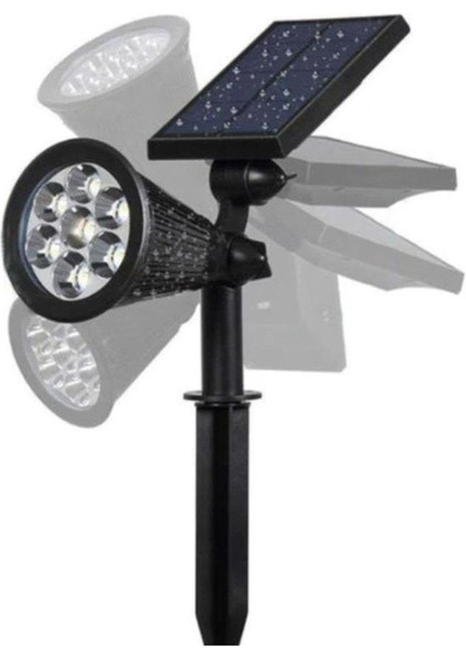 7 W LED Solar Bahçe Armatürü CT-7310 Günışığı modelleri