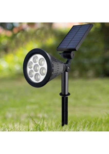 7 W LED Solar Bahçe Armatürü CT-7310 Amber Renk