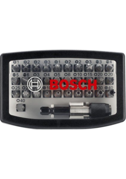 Profesyonel 32 Parça Vidalama Ucu Seti - 2607017319 fiyatları