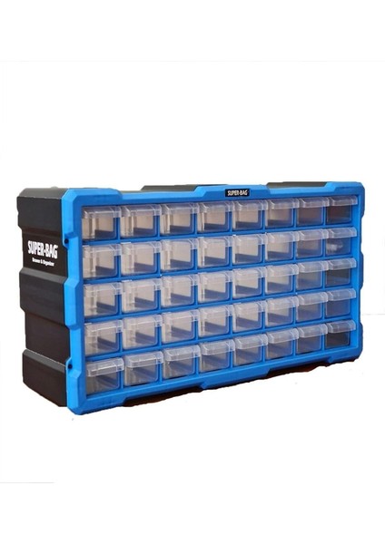 Organizer Seti Yatay Çekmece Seti 40 Lı ASR-6003