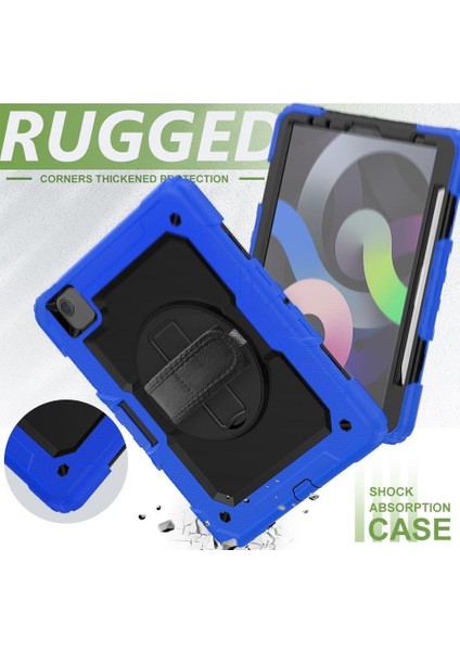 iPad Air 4 10.9 Uyumlu Kılıf Defender Askılı Zırhlı Tank Case