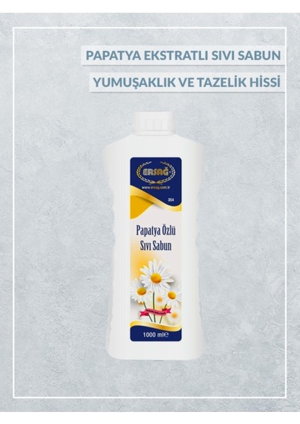 Papatya Özlü Organik Sıvı Sabun 1000 ml 8681515222068