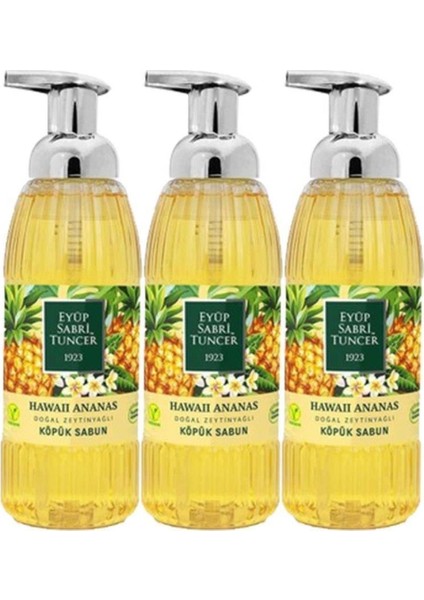 Hawaii Ananas Köpük Sabun 500 ml X3