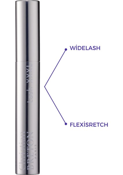 Siyah Anında Kirpik Uzatıcı Fiber Xxxl Maskara