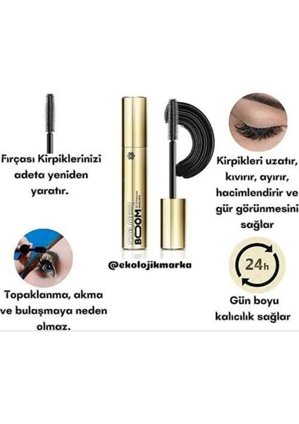 Sıberian Wellness Mascara 5d Dimension (01 Extreme