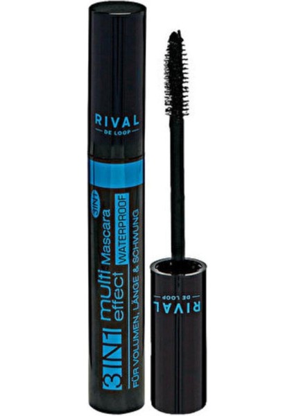 Siyah Multi Effect Maskara 3in1 Suya Dayanıklı 8 ml