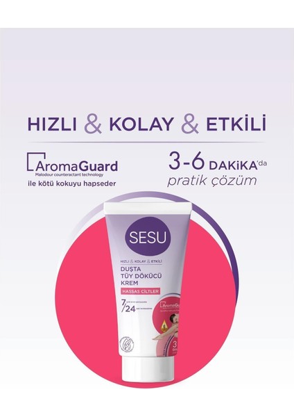 Duşta Tüy Dökücü Krem Hassas Ciltler 150 ml modelleri
