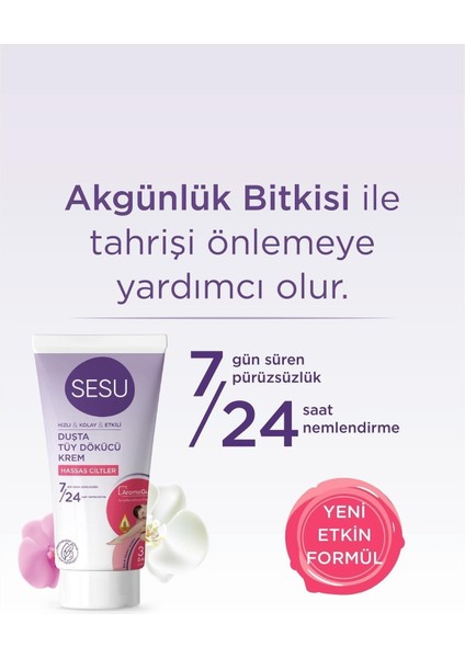 Duşta Tüy Dökücü Krem Hassas Ciltler 150 ml fırsatları