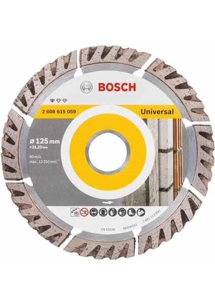 Standard For Universal 125 mm Elmas Kesme Diski - 2608615059