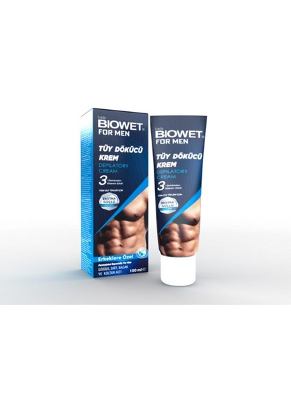 Biowet Erkek Tüy Dökücü