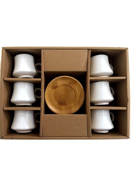 Bambu Kahve Fincanı Takımı