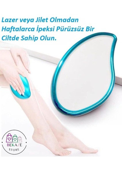 Crystal Eraser Epilasyon Aleti Tüy Silgisi Tüy Alıcı Fiziksel Kristal Epilatör